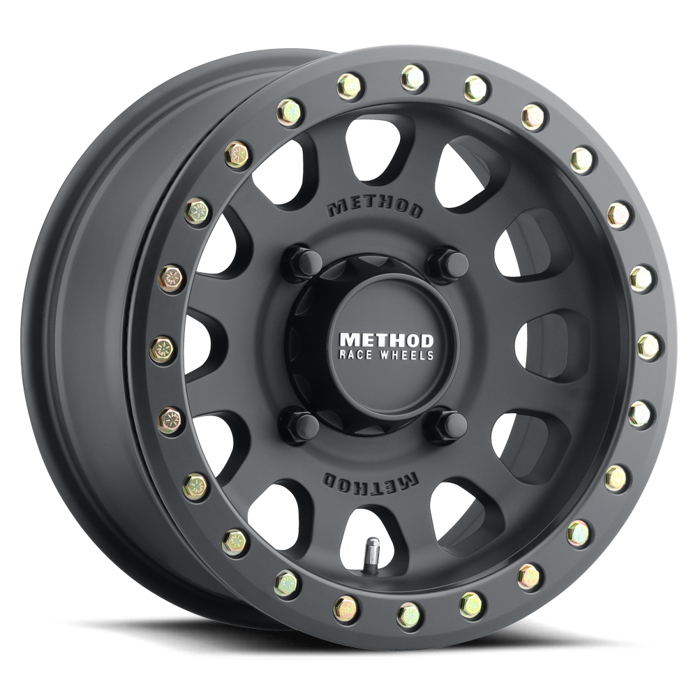 Method 401 | Matte Black | Wheel view 1