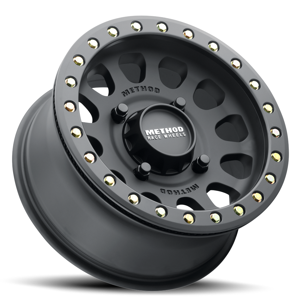 Method 401 | Matte Black | Wheel view 3