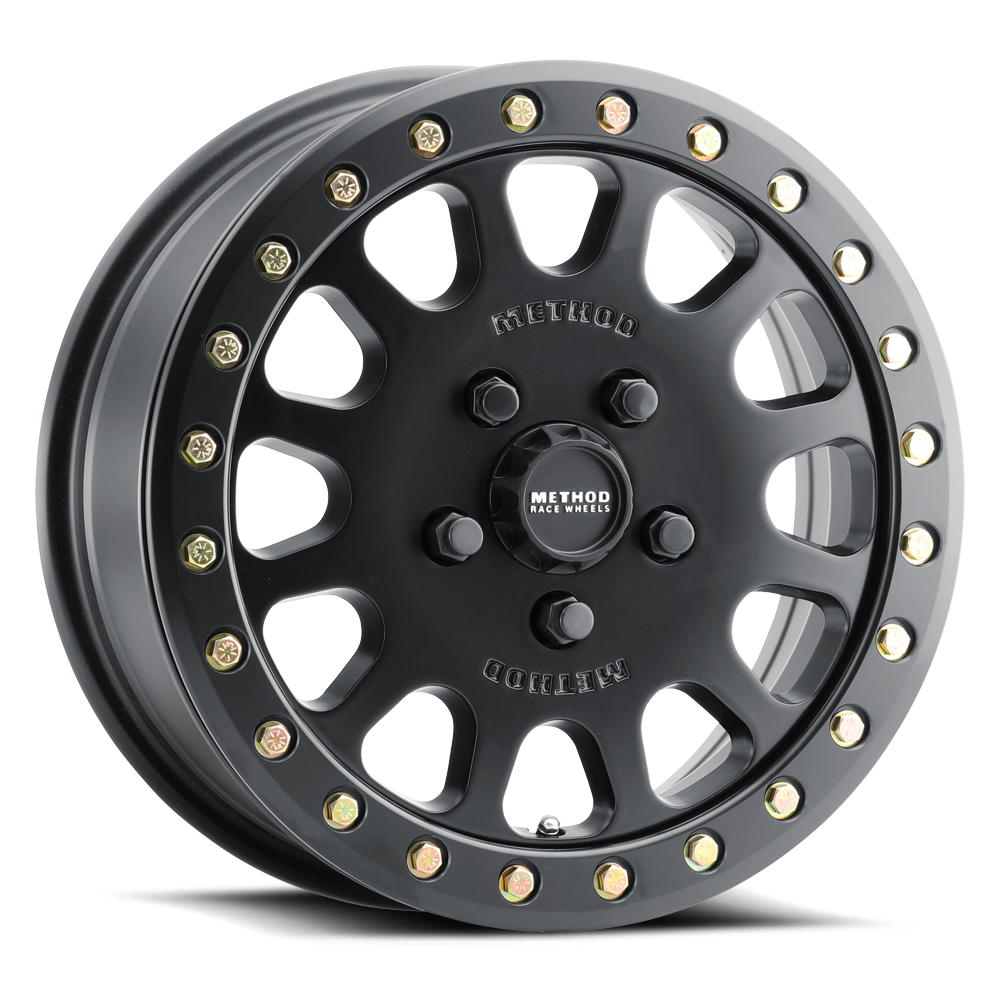 Method 401 | Matte Black | Wheel view 6