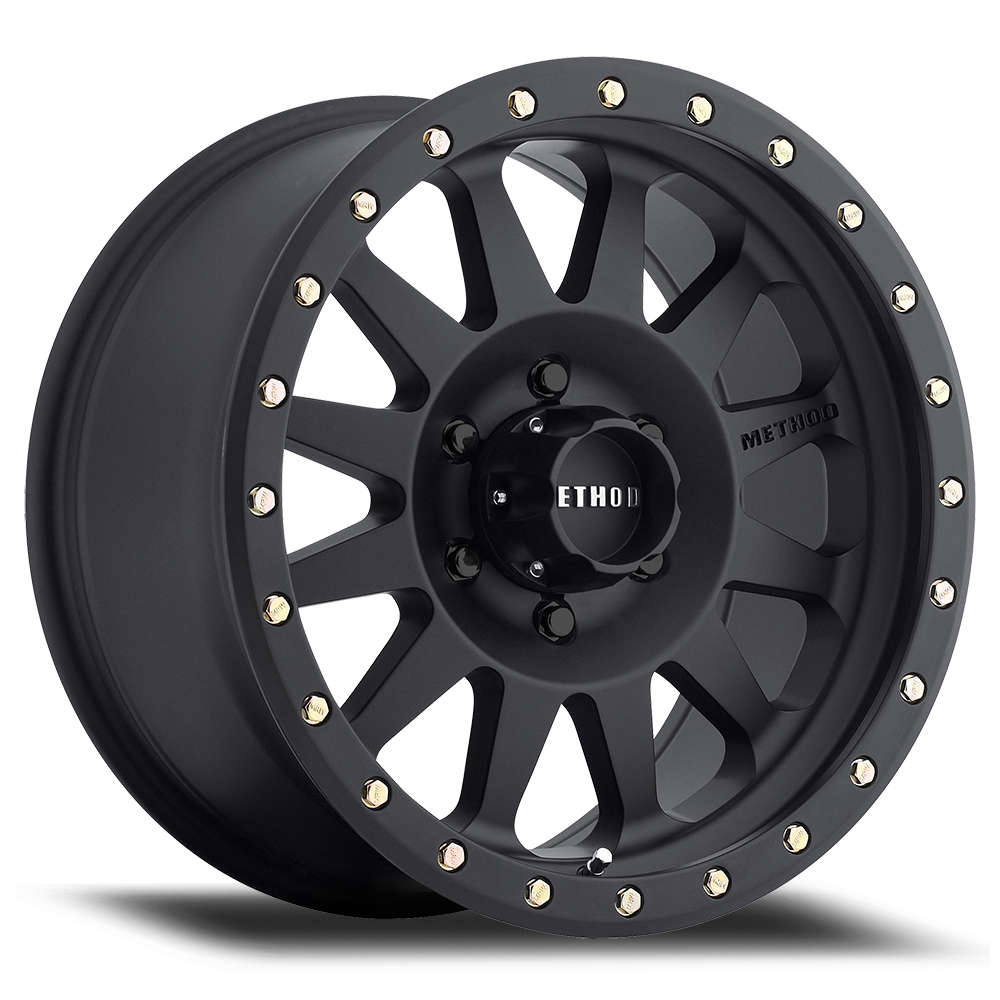 Method 304 | Matte Black | Wheel view 1