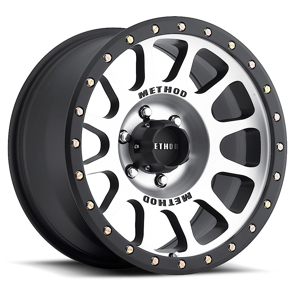 Method 305 | Machined - Matte Black Lip | Wheel view 1