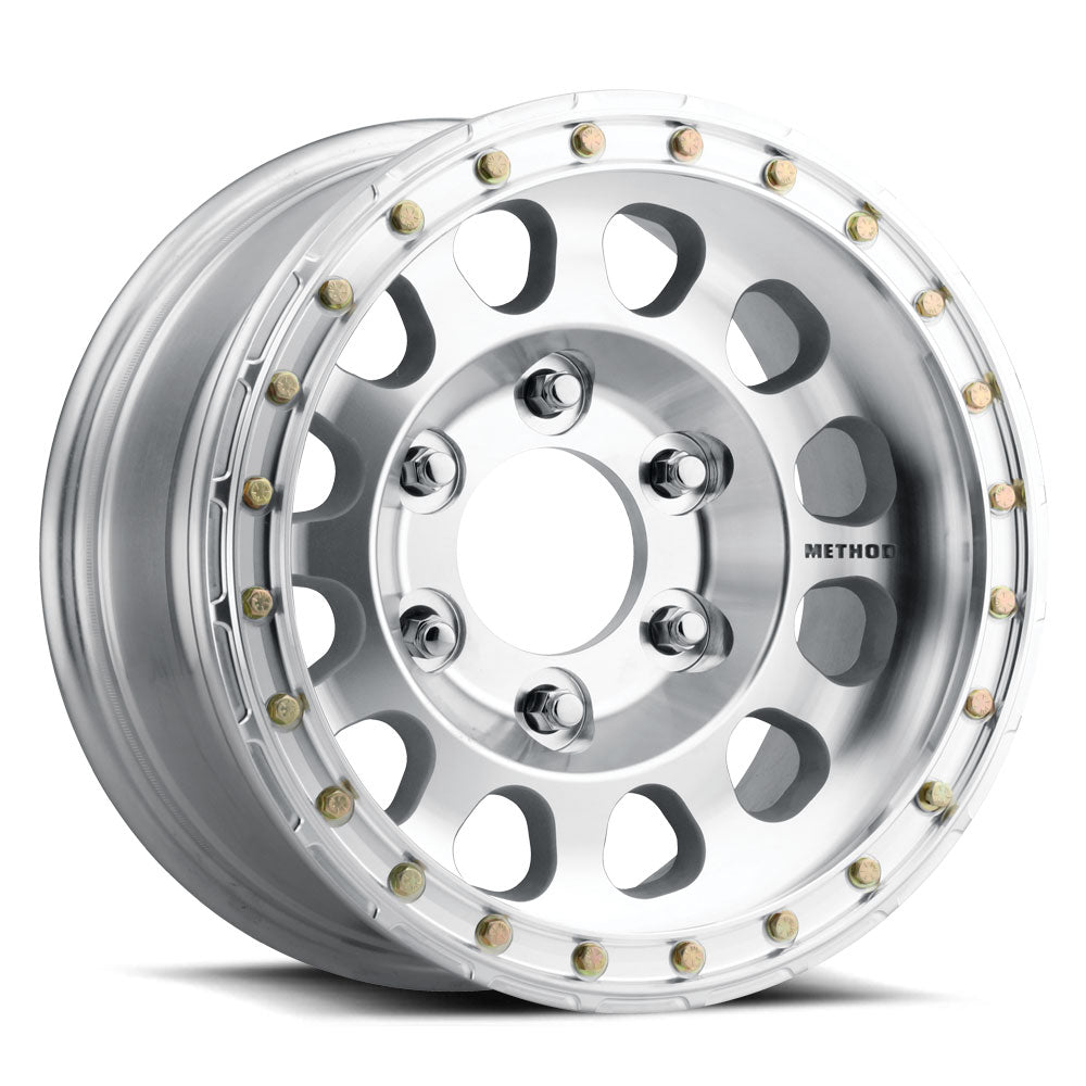 Method 103 Beadlock Standard | Machined - Raw | Wheel view 1