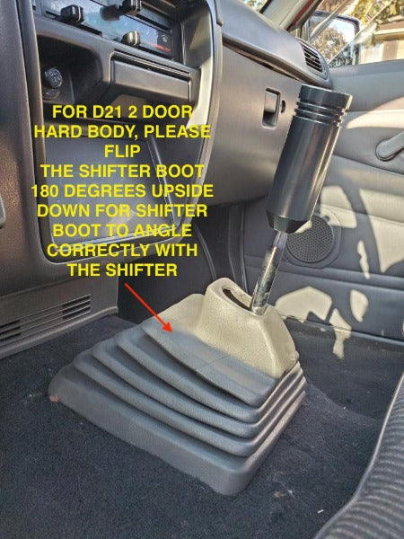 P2M V3 Quick Short Throw Shifter Bolt On - Datsun / Nissan D21 Hard Body Truck 4x2 - P2-SSKNSD21V3-GD