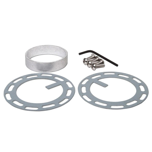 NRG Gen 2 Blue Body w/ Titanium Ring Steering Wheel Quick Release Hub Kit - Universal Fitment