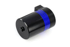 HPS Performance Billet Aluminum Oil Catch Can Kit, Blue, 860-001BL
