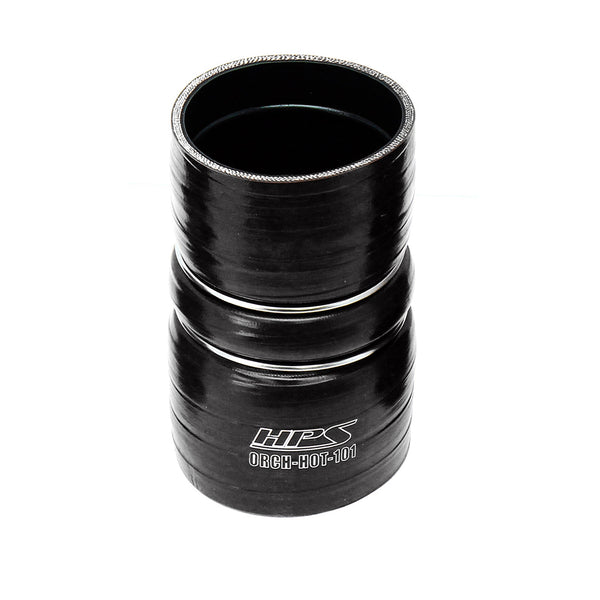 HPS Silicone Intercooler Turbo Boot Hose Black ORCH-101-BLK replace part # 6C34-6C640-BA 6C3Z-6C640-B 8C3Z-6W651-A 6C3Z-6C640-B 3C34-6C640-CA