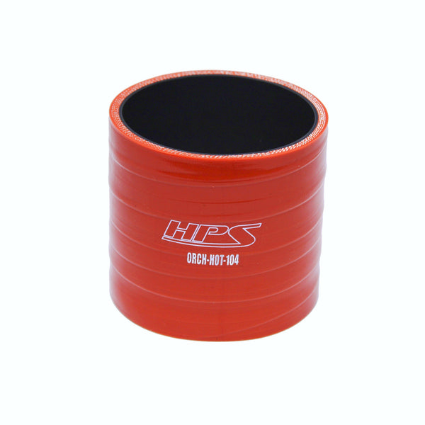 HPS Silicone Intercooler Turbo Boot Hose Orange ORCH-HOT-104 replace part # 1C3Z-6C640-LA