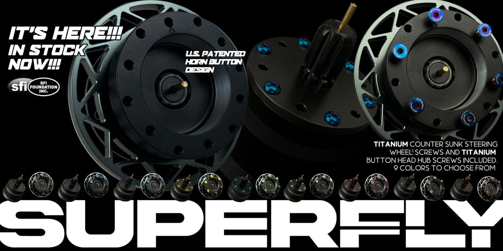 P2M SFI Superfly Steering Wheel Quick Release Kit - Universal