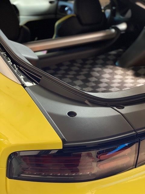 P2-CPT370ZDGTR-TP-2 - NISSAN RZ34 400Z REAR TRUNK MAT : DARK GREY - View 4
