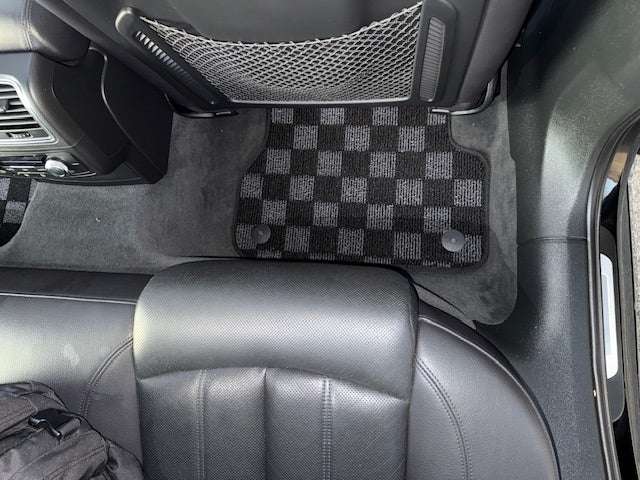 P2-CPTA6C7FRDG-TP - AUDI A6 SEDAN (C7) 2012-18 RACE FLOOR MATS : DARK GREY - View 9
