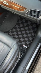 P2-CPTA6C7FRDG-TP - AUDI A6 SEDAN (C7) 2012-18 RACE FLOOR MATS : DARK GREY - View 5