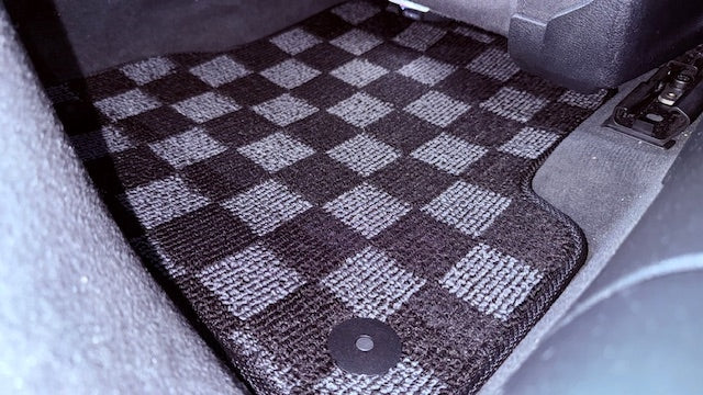 P2-CPTA6C7FRDG-TP - AUDI A6 SEDAN (C7) 2012-18 RACE FLOOR MATS : DARK GREY - View 6