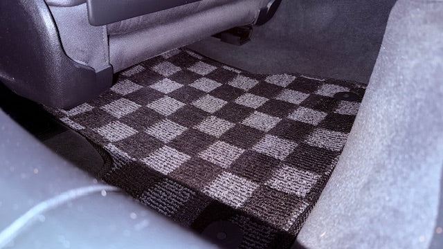 P2-CPTA6C7FRDG-TP - AUDI A6 SEDAN (C7) 2012-18 RACE FLOOR MATS : DARK GREY - View 7
