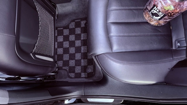 P2-CPTA6C7FRDG-TP - AUDI A6 SEDAN (C7) 2012-18 RACE FLOOR MATS : DARK GREY - View 8