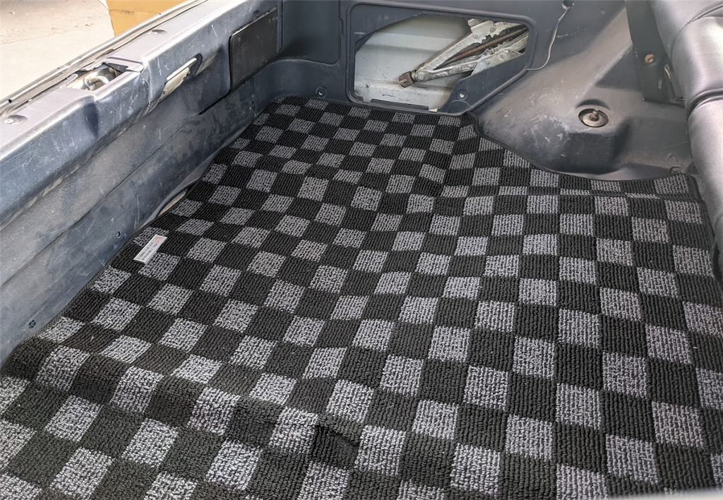 P2-CPTAE86DGTR-TP - TOYOTA COROLLA AE86 (HATCH) REAR TRUNK MAT : DARK GREY - View 11
