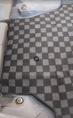 P2-CPTAE86DGTR-TP - TOYOTA COROLLA AE86 (HATCH) REAR TRUNK MAT : DARK GREY - View 4