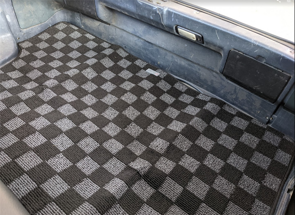 P2-CPTAE86DGTR-TP - TOYOTA COROLLA AE86 (HATCH) REAR TRUNK MAT : DARK GREY - View 7