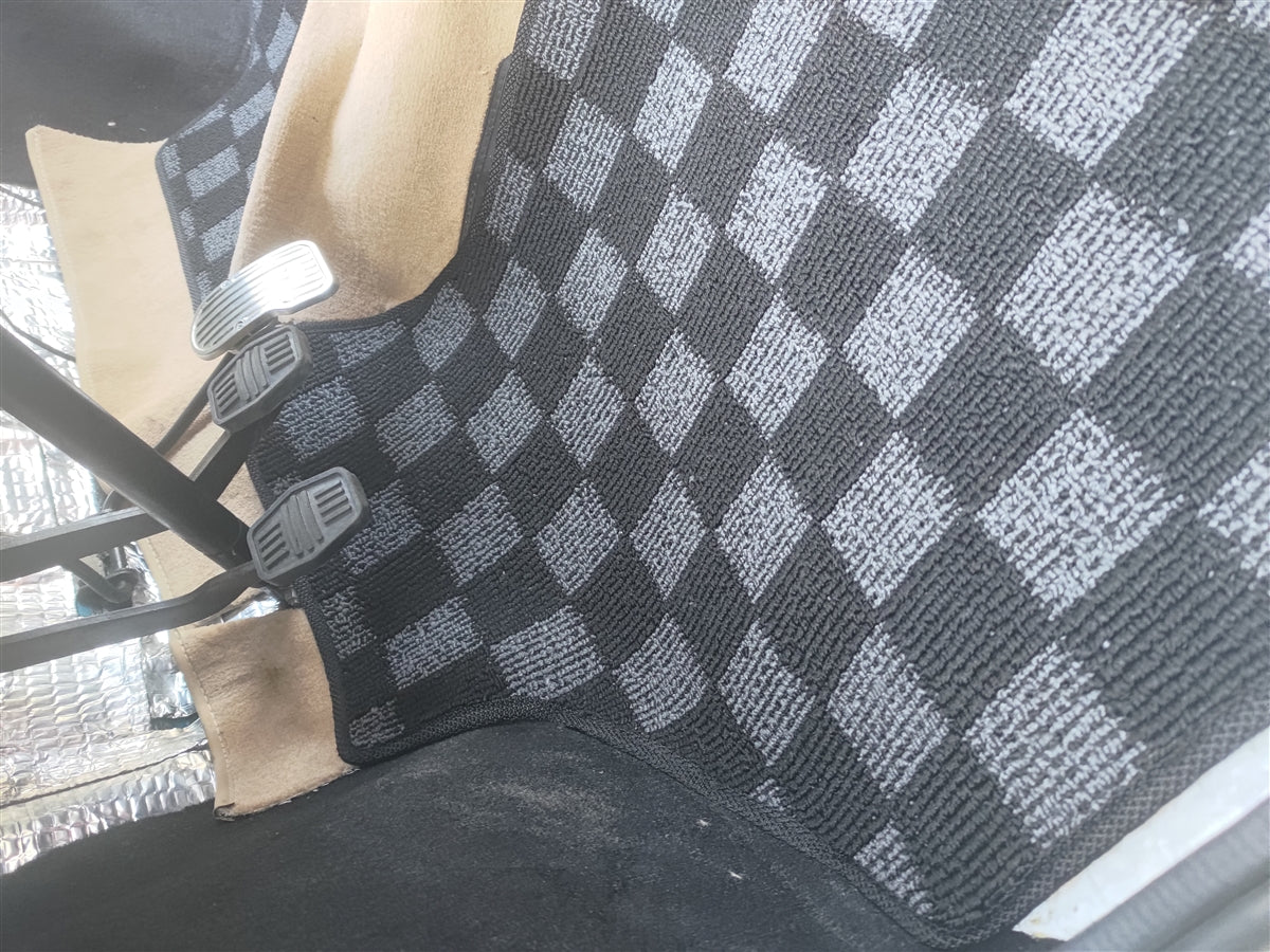 P2-CPTAUSMINIFRDG-TP - AUSTIN MINI MK2+ (1967-ON) RACE FLOOR MATS - View 6