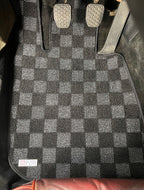P2-CPTE24FRDG-TP - BMW E24 6-SERIES 1977-89 (COUPE 2 DOOR) RACE FLOOR MATS : DARK GREY (FRONT/REAR) - View 5