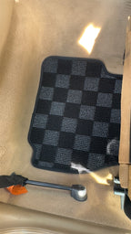 P2-CPTE36CONVFRDG-TP - BMW E36 1995-99 3-SERIES  CONVERTIBLE RACE FLOOR MATS : DARK GREY (FRONT/REAR) - View 6
