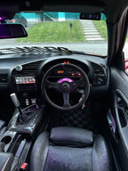 P2-CPTE36FRDGRHD-TP - [RHD] BMW E36 1984-91 3 SERIES COUPE/SEDAN RACE FLOOR MATS : DARK GREY - View 4