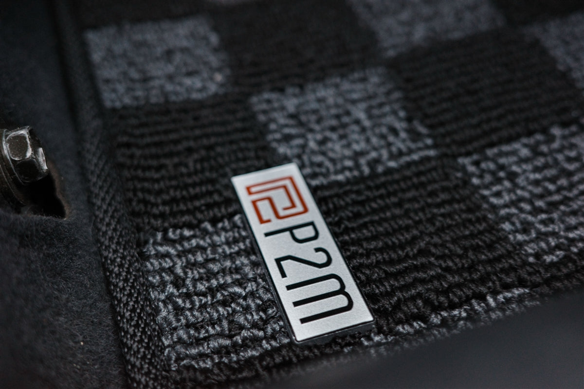 P2-CPTEP3FRDG-TP - HONDA CIVIC EP3 2001-05 HATCHBACK RACE FLOOR MATS : DARK GREY (FRONT/REAR) - View 10