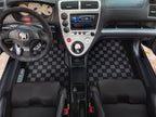 P2-CPTEP3FRDG-TP - HONDA CIVIC EP3 2001-05 HATCHBACK RACE FLOOR MATS : DARK GREY (FRONT/REAR) - View 8