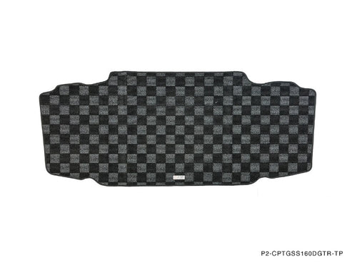 Phase 2 Motortrend (P2M) Checkered Carpet Trunk Mat - Lexus GS300 GS400 (2000-2004)