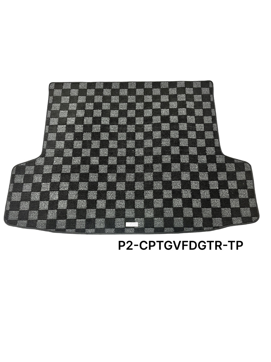 P2-CPTGVFDGTR-TP - SUBARU WRX (GVF) / STI (GVB) 2008-14 RACE TRUNK MAT : DARK GREY - View 1