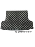 P2-CPTGVFDGTR-TP - SUBARU WRX (GVF) / STI (GVB) 2008-14 RACE TRUNK MAT : DARK GREY - View 1