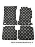 P2-CPTHONAC9497SDNFRDGRHD-TP - [RHD] HONDA ACCORD 1994-97 (SEDAN/COUPE)  RACE FLOOR MATS : DARK GREY - View 1