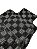 P2-CPTMK6GOLFFRDG-TP-2 - [EU] VOLKSWAGEN MK6 GOLF GTI HATCH (4/5 DOOR) 2010-14 / VW GOLF R 2012-13  FRONT + REAR RACE FLOOR MATS : DARK GREY - View 5