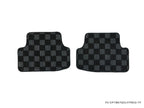 P2M Checkered Floor Mats - VW Golf / R / GTI (2015-2021) - P2-CPTMK7GOLFFRDG-TP