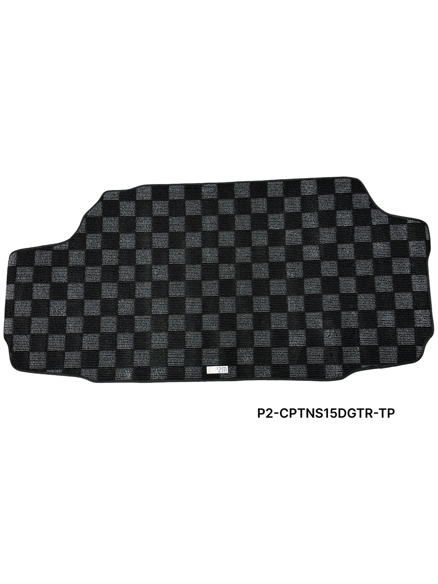 P2-CPTNS15DGTR-TP - NISSAN S15 SILVIA  RACE TRUNK MATS : DARK GREY - View 1