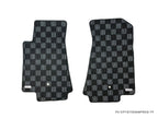 Phase 2 Motortrend (P2M) Checkered Carpet Race Floor Mats - Pontiac GTO (2004-2006)