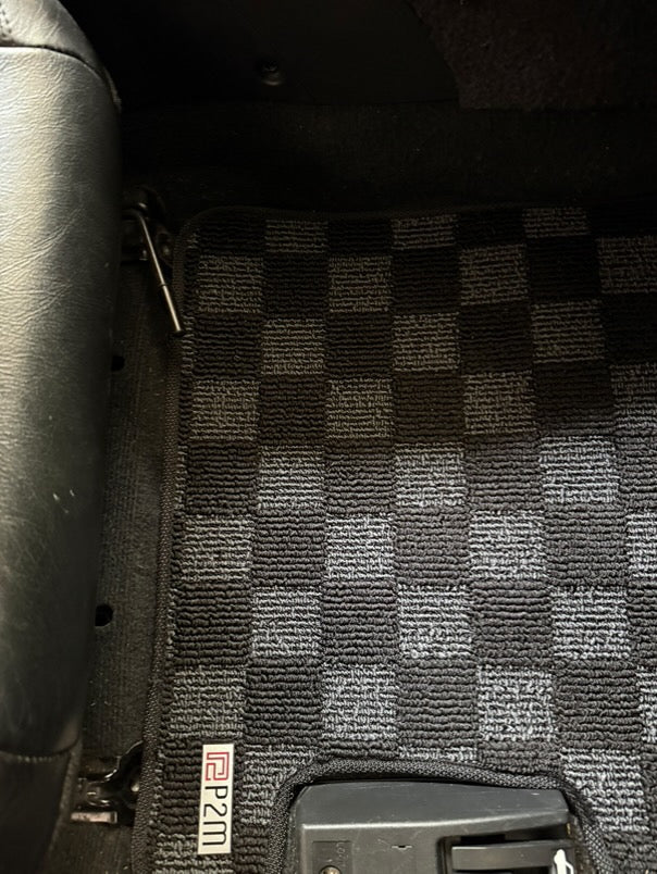 P2-CPTPRE9701FRDGRHD-TP - [RHD] HONDA PRELUDE (BB6) 1997-01 RACE FLOOR MATS : DARK GREY - View 6