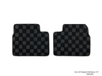 P2-CPTR32GTRFRDGRHD-TP - [RHD] R32 SKYLINE GTR (JDM RHD) FRONT + REAR RACE FLOOR MATS : DARK GREY - View 2