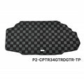 Phase 2 Motortrend (P2M) Checkered Carpet Race Trunk Mat - Nissan Skyline R34
