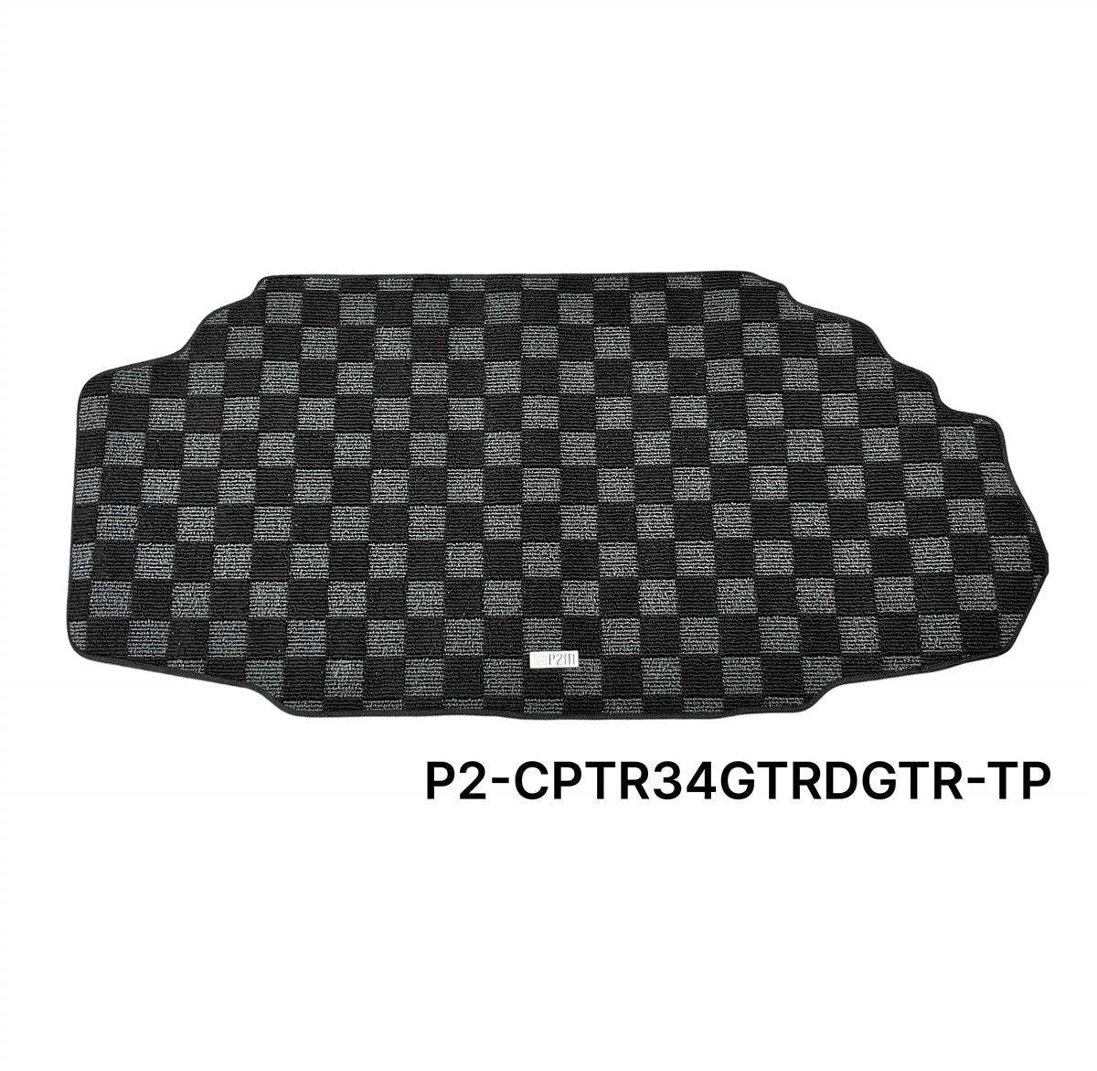Phase 2 Motortrend (P2M) Checkered Carpet Race Trunk Mat - Nissan Skyline R34
