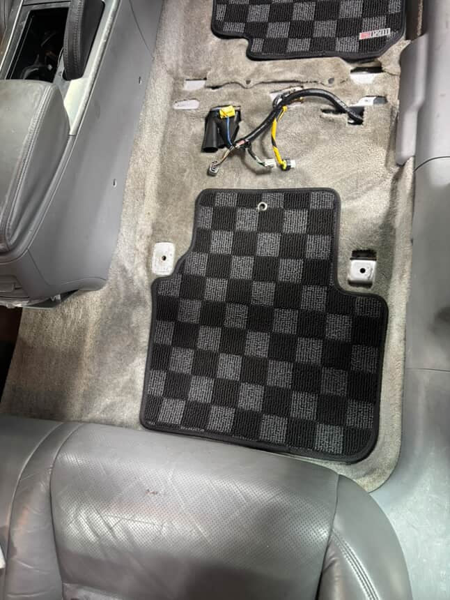 P2-CPTUA67TLFRDG-TP - ACURA TL (UA6/UA7) 2004-08  RACE FLOOR MATS : DARK GREY - View 8