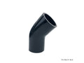 P2-E45-57-BLK - 45 DEG HOSE : 2.25" ID - BLACK - View 1