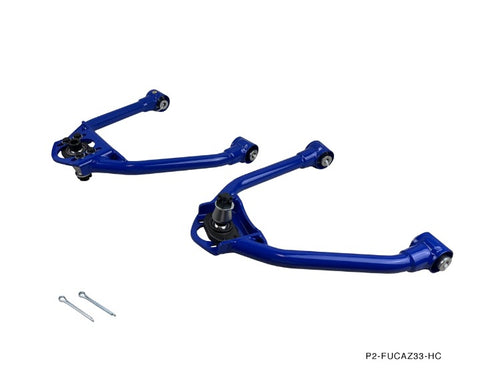 Phase 2 Motortrend (P2M) Adjustable Front Upper Camber Control Arms FUCA - Infiniti G35 (2003-2006)