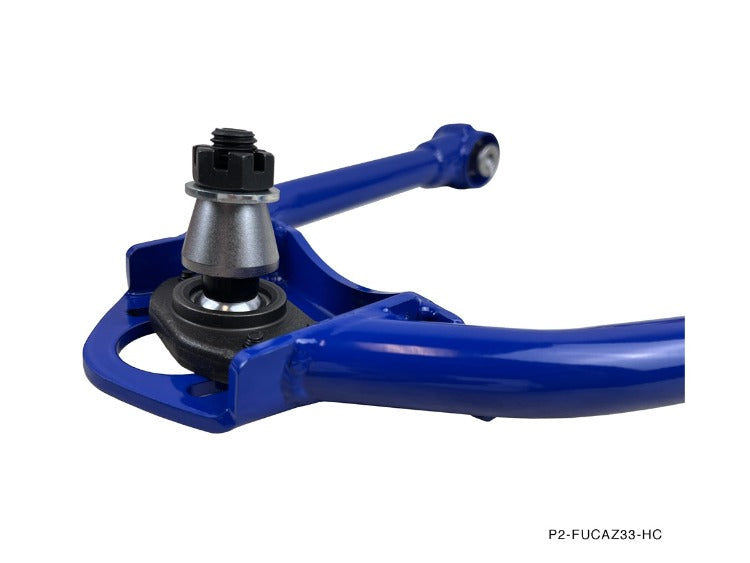 P2M Adjustable Front Upper Control Arms - Infiniti G35 (2003-2006) - P2-FUCAZ33-HC