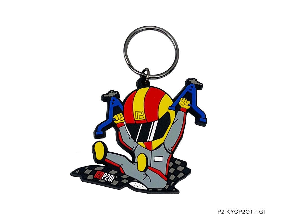 P2-KYCP201-TGI - RACER KEYCHAIN TYPE-01 STYLE - View 1
