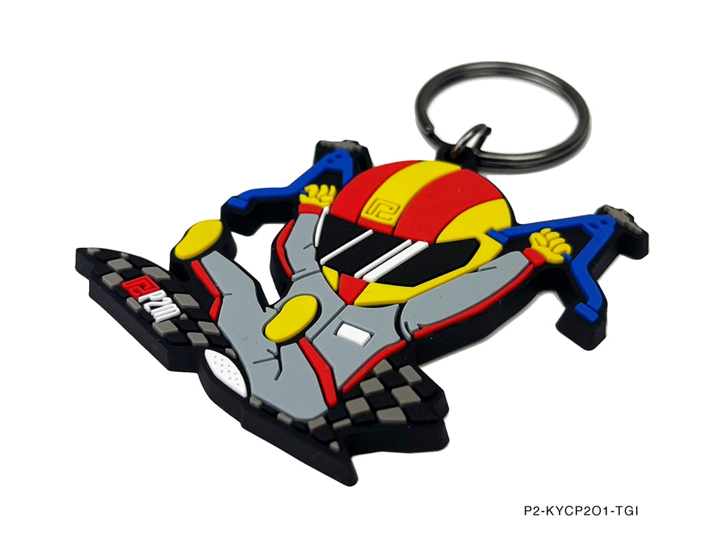 P2-KYCP201-TGI - RACER KEYCHAIN TYPE-01 STYLE - View 2