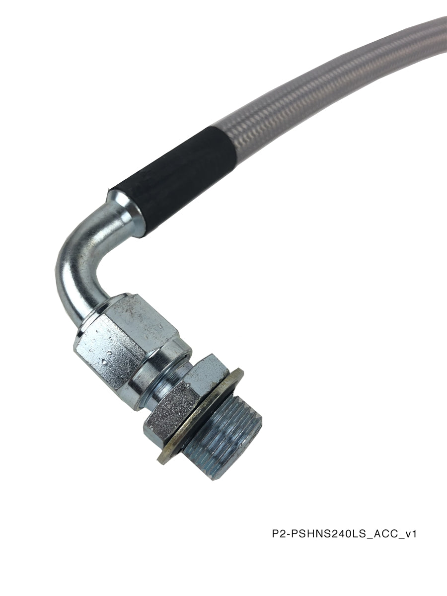 P2-PSHN240RB2025 - NISSAN S13 S14 240SX HIGH PRESSURE POWER STEERING HOSE : RB20/25 MOTOR - View 2