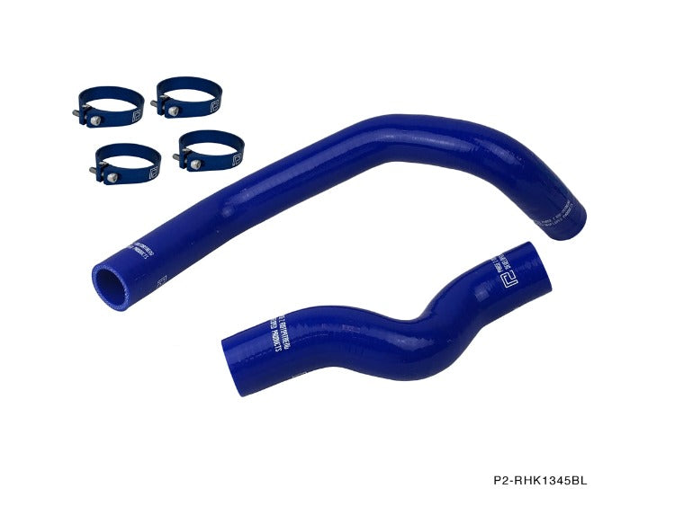 P2M 4 ply Radiator Hose Kit BLUE - Nissan 240SX SR20DET - P2-RHK1345BL