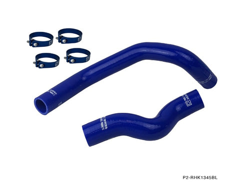 Phase 2 Motortrend (P2M) 4 ply Radiator Hose Kit BLUE - Nissan 240sx SR20DET