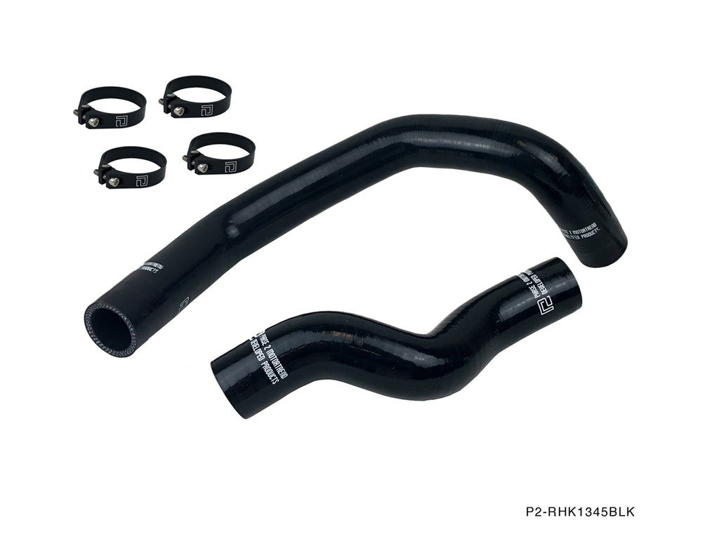 P2M 4 ply Radiator Hose Kit BLACK - Nissan 240SX SR20DET - P2-RHK1345BLK