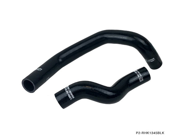 Phase 2 Motortrend (P2M) 3 ply Radiator Hose Kit BLACK - Nissan 240sx SR20DET